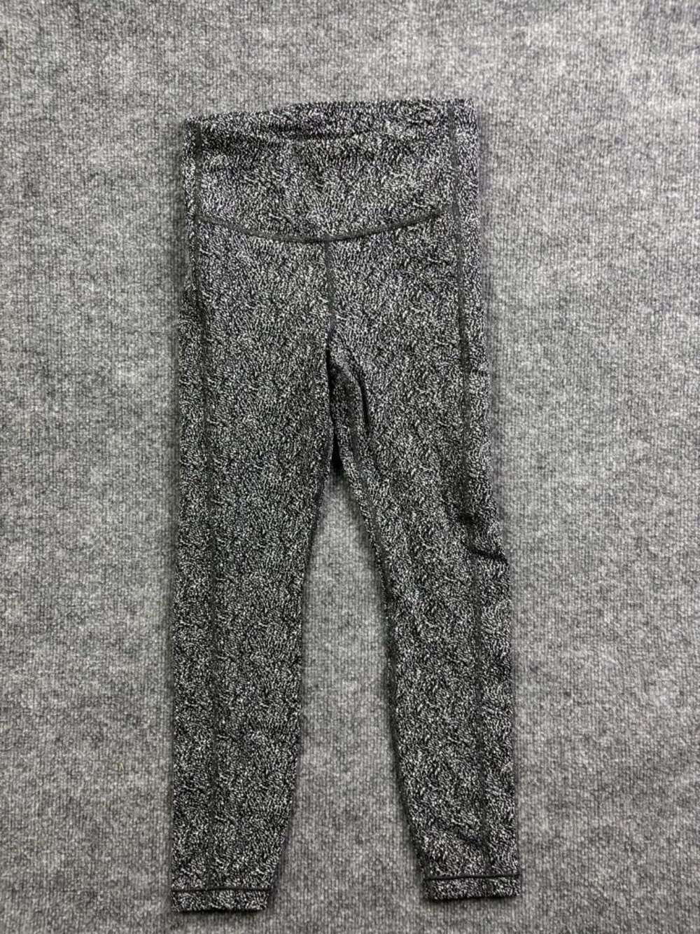 Athleta Leggings Womens XS Black Ultimate Stash Textured‎ 7/8 Tight Pockets Yoga